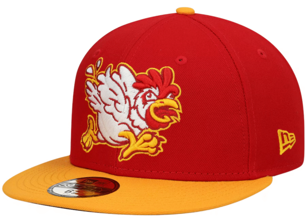 Make your ball cap as fun and exciting as Northwest Arkansas Naturals games with this 59FIFTY hat from New Era. It features exclusive Theme Night graphics in raised embroidery across the front panels. The fitted construction also gives this Northwest Arkansas Naturals hat a secure, snug feel.