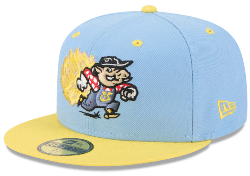Head to the ballpark in style with this Amarillo Sod Poodles Theme Nights 59FIFTY Fitted Hat from New Era. The 59FIFTY is New Era's originator of the true fitted cap and the brand's flagship style, bringing you a piece of headwear history. With a high crown and structured fit, this hat is both comfortable and stylish, perfect for any devoted Amarillo Sod Poodles fan.